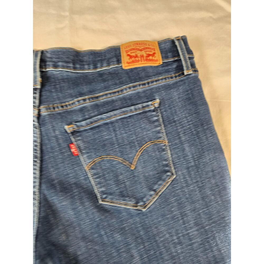 Levi's 311 Shaping Skinny Jeans 18W Femme Blue Denim Midrise Stretch - Picture 12 of 16